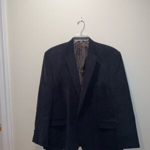 VERY GOOD CONDITION LAUREN RALPH LAUREN XXL NAVY CORDUROY BLAZER